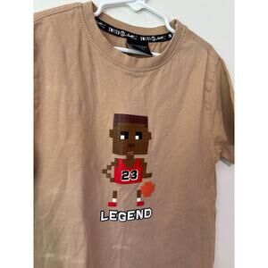 Basketball Legend #23 Michael Jordan Graphic T-Shirt Kids Small(8)